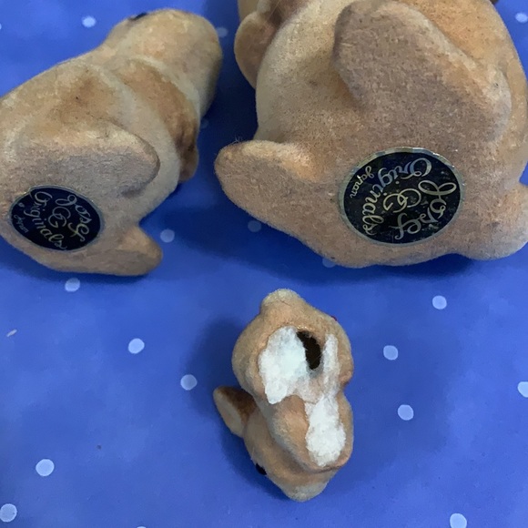 Josef originals flocked bunnies - Picture 5 of 8